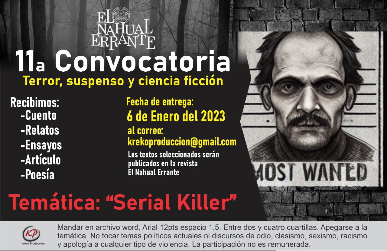 11a Convocatoria «Serial Killer»