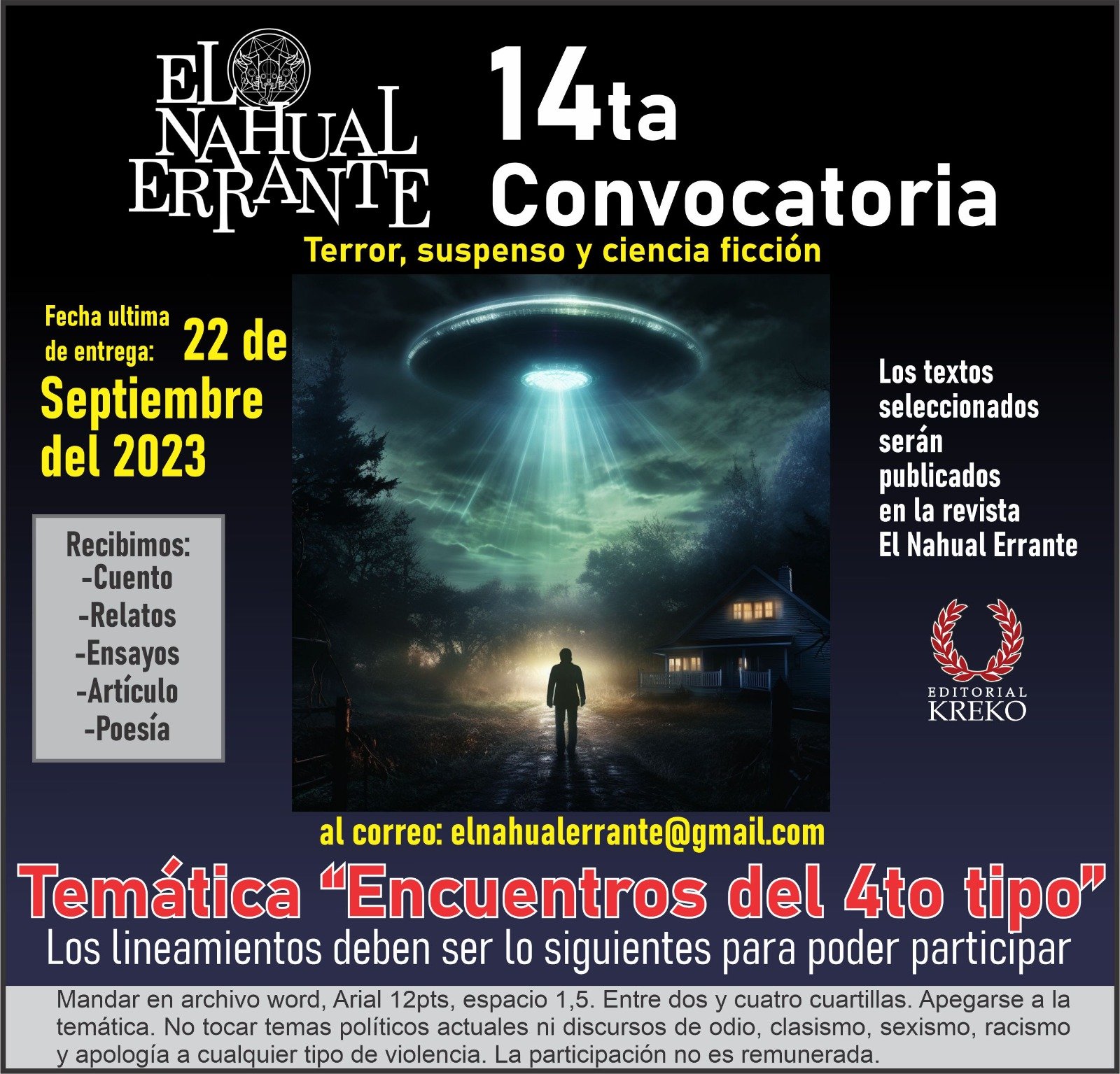 ¡Convocatoria abierta!