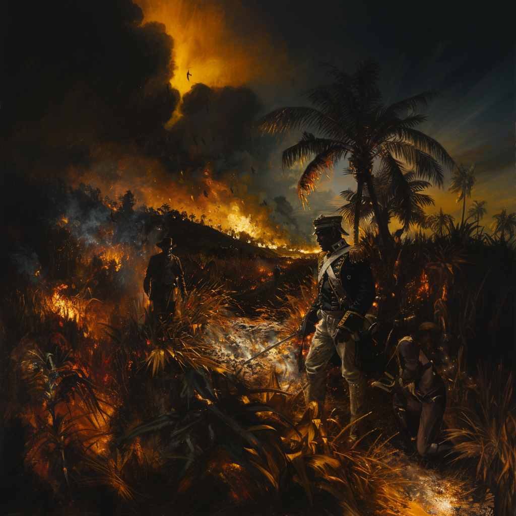 Los fuegos de la Hispaniola