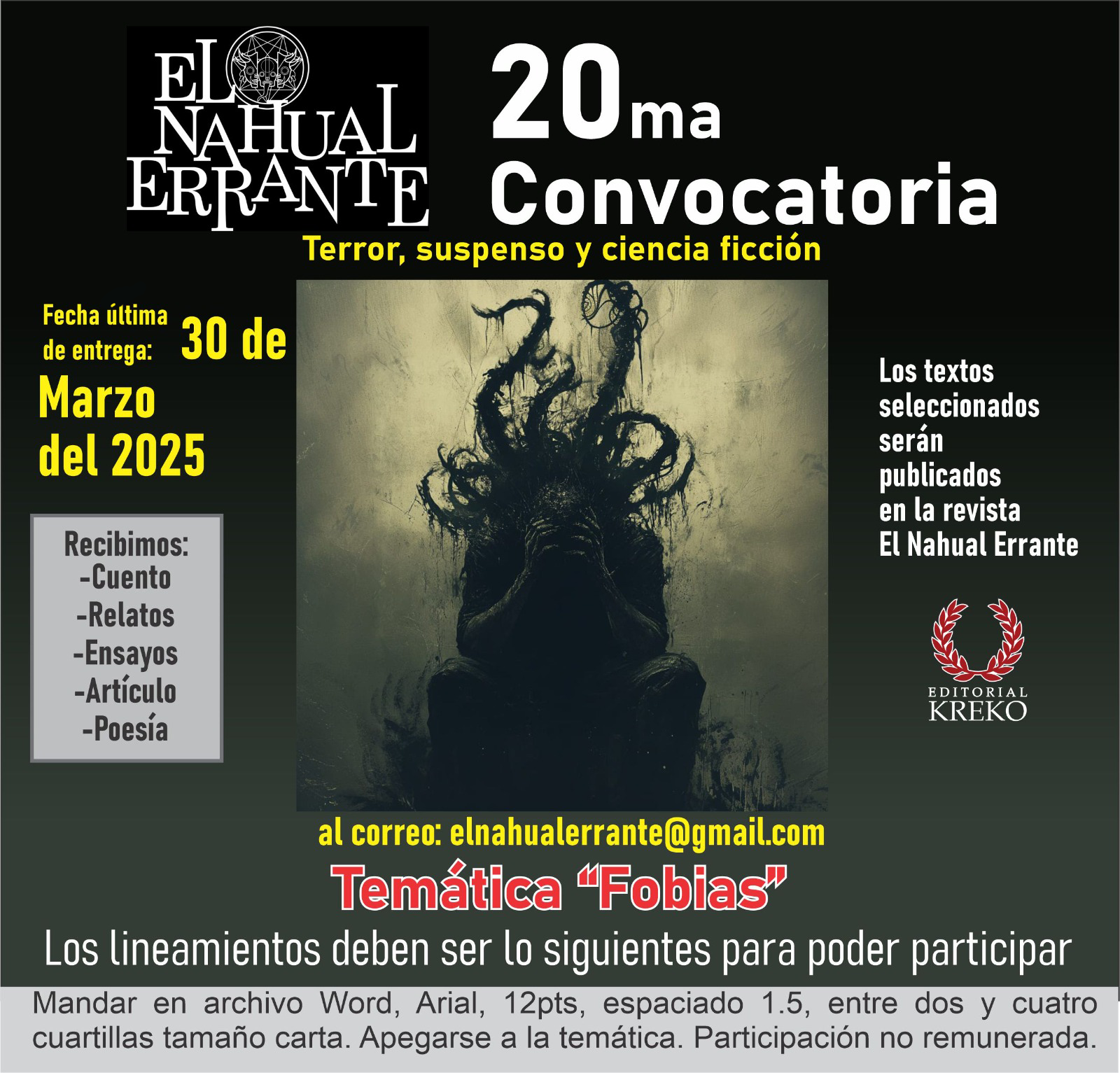 20° Convocatoria: Fobias